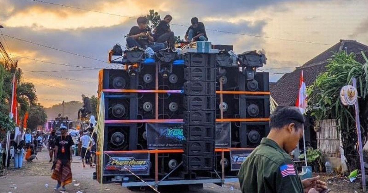 sound horeg Malang diskotik berjalan